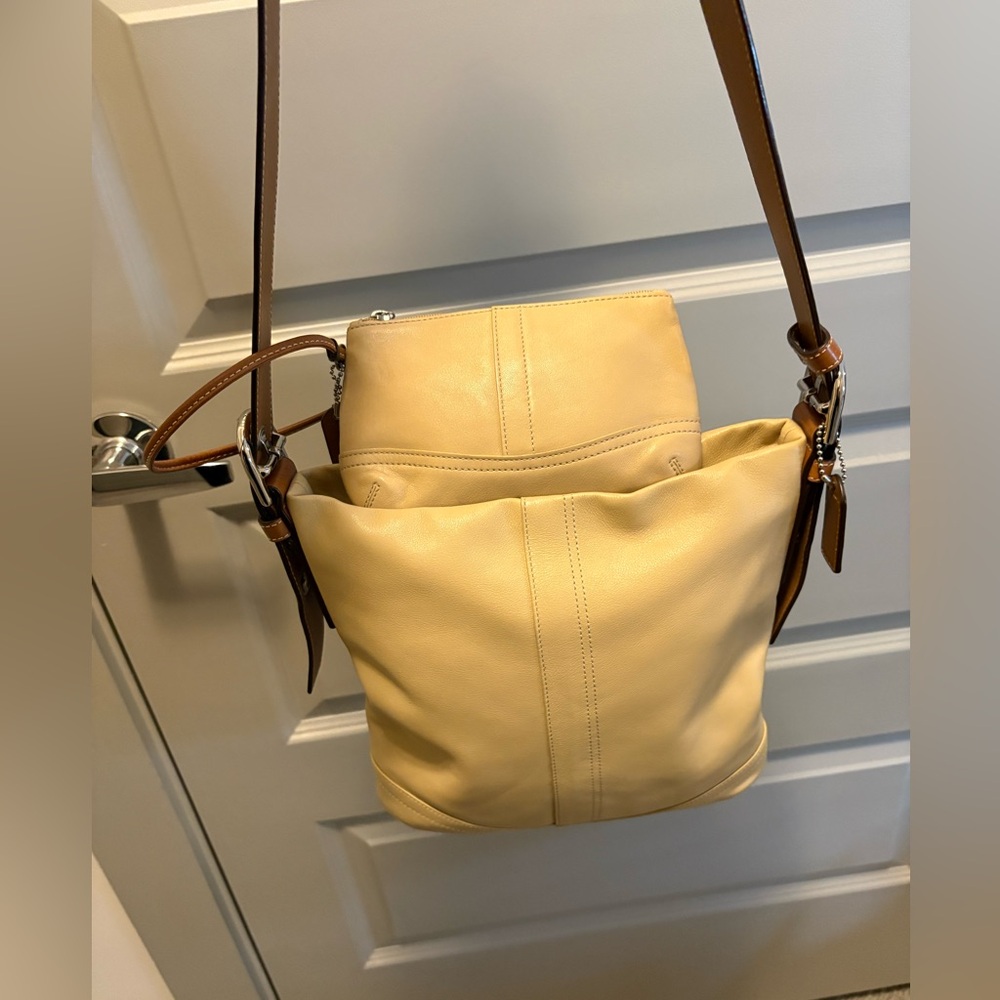 Coach Soho slim duffel bag and wristlet set